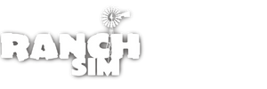 Ranch Simulator logo Sticker for Sale by XNIO